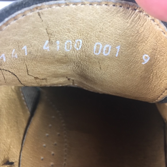 Cable & Co Oxfords Mens Size 9 US Leather Black It - Picture 7 of 7